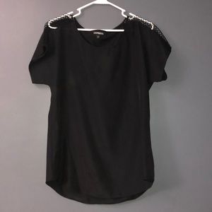 Express Black Blouse